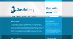 Desktop Screenshot of iamjustinlong.com